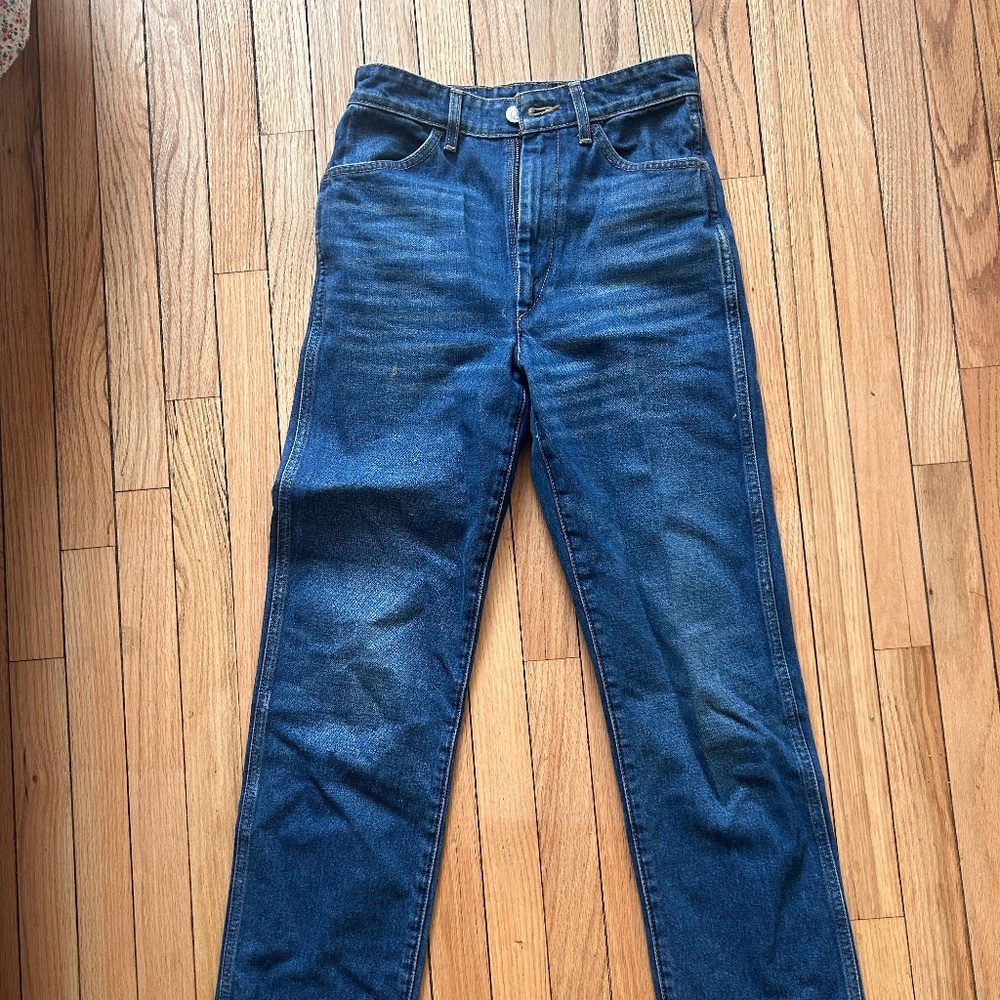 Re/Done 70s Cigarette in River Jeans